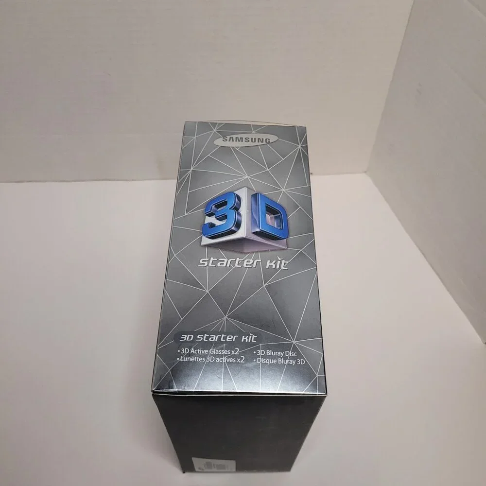 Samsung 3D Starter Kit Active Glasses & Monsters VS Aliens 3D Blu-Ray NEW